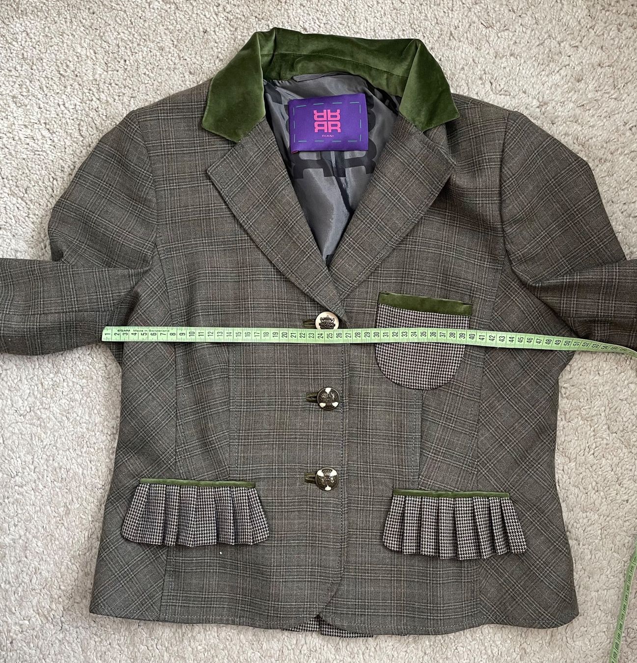 Riani Giacche: Wunderschöne sportlich elegante Jacke von Riani – Nuovo (secondo la descrizione) da Zürich venduto da Caracol1998 6