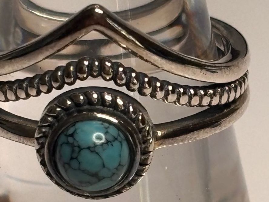 Anelli: Bague vintage turquoise – Nuovo (secondo la descrizione) da Lausanne venduto da mel2dreams