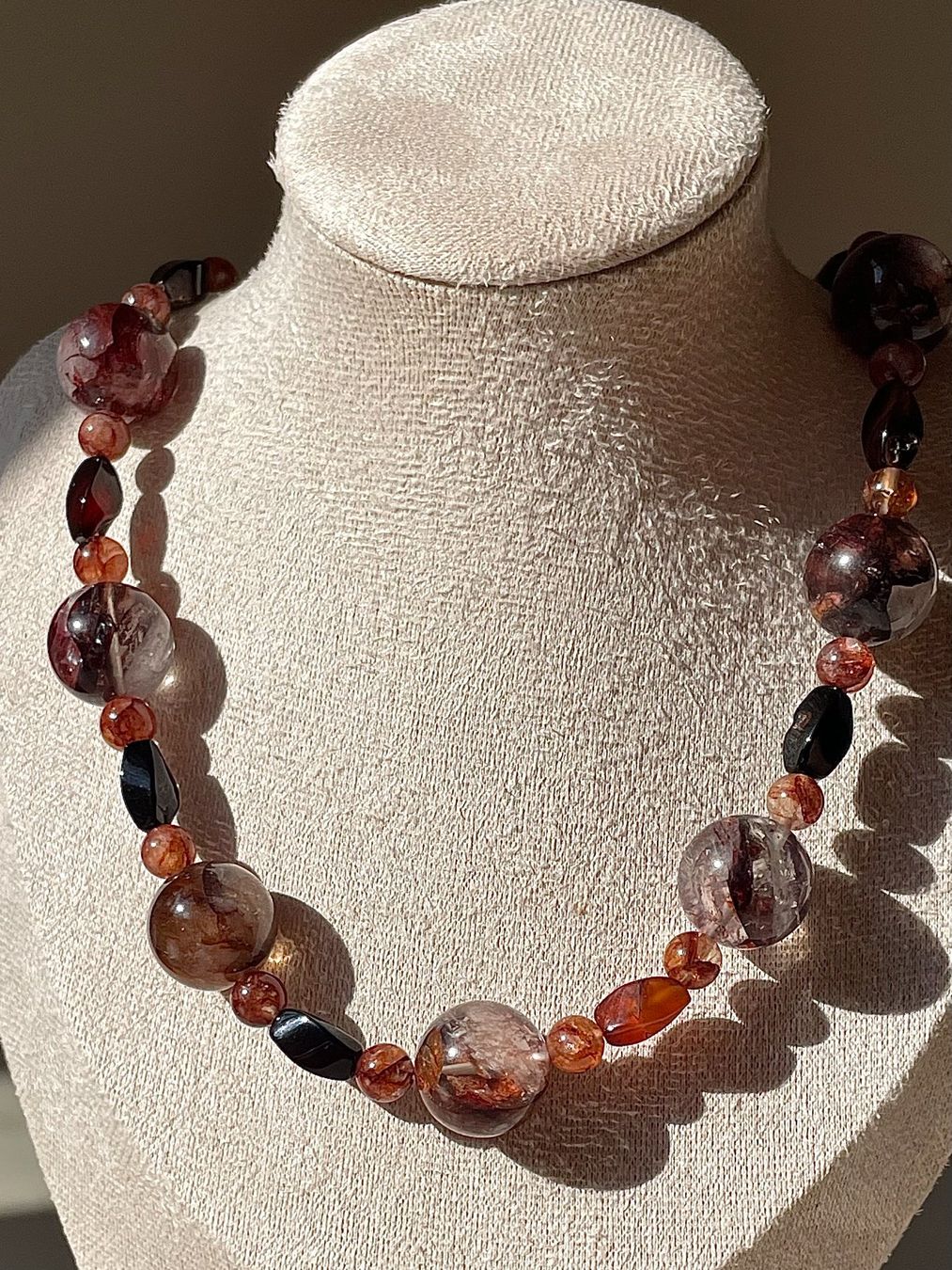 Catenine: Premium Edelstein Halskette Handmade – Nuovo e nell'imballaggio originale da Schiers venduto da sisikristall