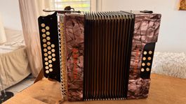 HOHNER Akkordeon / Handorgel TROVATORE - mit Notenheft