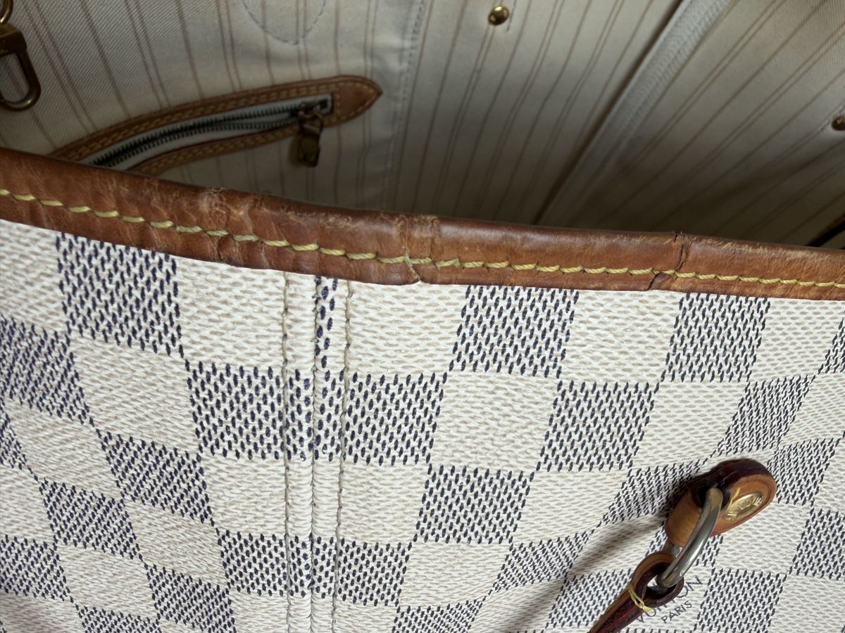 Louis Vuitton Borse da donna: Louis Vuitton Neverfull MM Damier Azur  – Usato da Naters venduto da DesireeR 7
