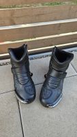 MUGENRACE Hurry perforierte Motorrad Stiefel schwarz Gr. 44