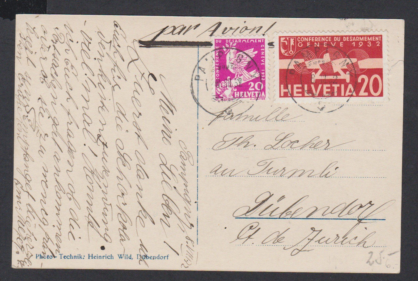 Cartoline postali: Zeppelin   :   alte Ansichtskarte – Usato da Vitznau venduto da Ropaku 1