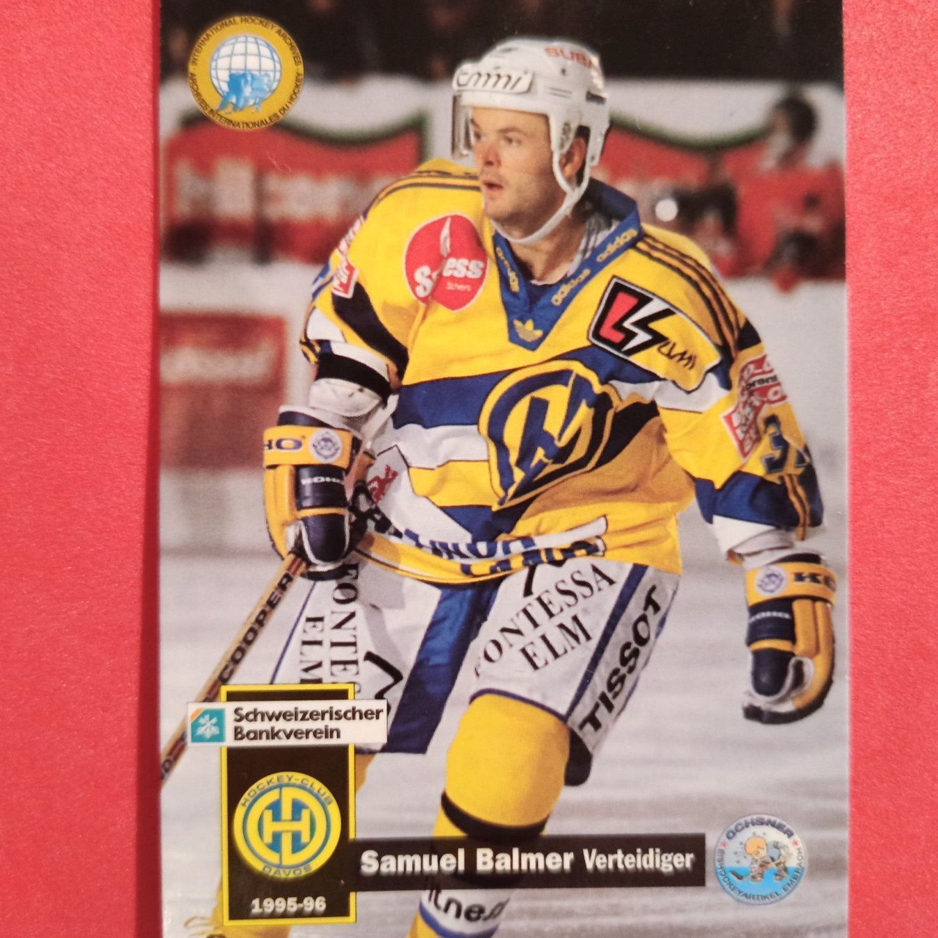 Sammelbilder & Trading cards: Samuel Balmer - HCD - 1995/96 – Gebraucht aus Dübendorf von kb86_MOVIE