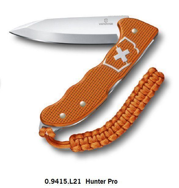 Victorinox Coltelli tascabile: Hunter Alox pro orange, 2021 Victorinox – Nuovo e nell'imballaggio originale da Herisau venduto da Skalay