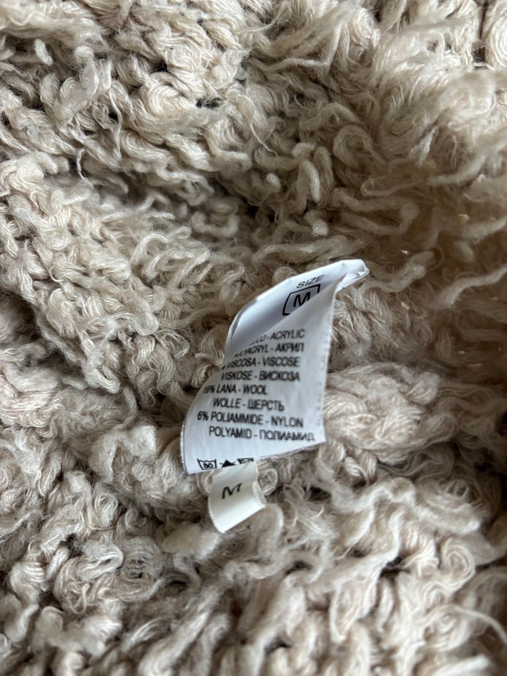 Maglioni & Felpe: RISSKIO Made in Italy Pullover beige – Usato da Merishausen venduto da yourdream 5