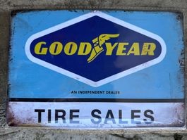 Goodyear reifen pneu werbung classic reklame