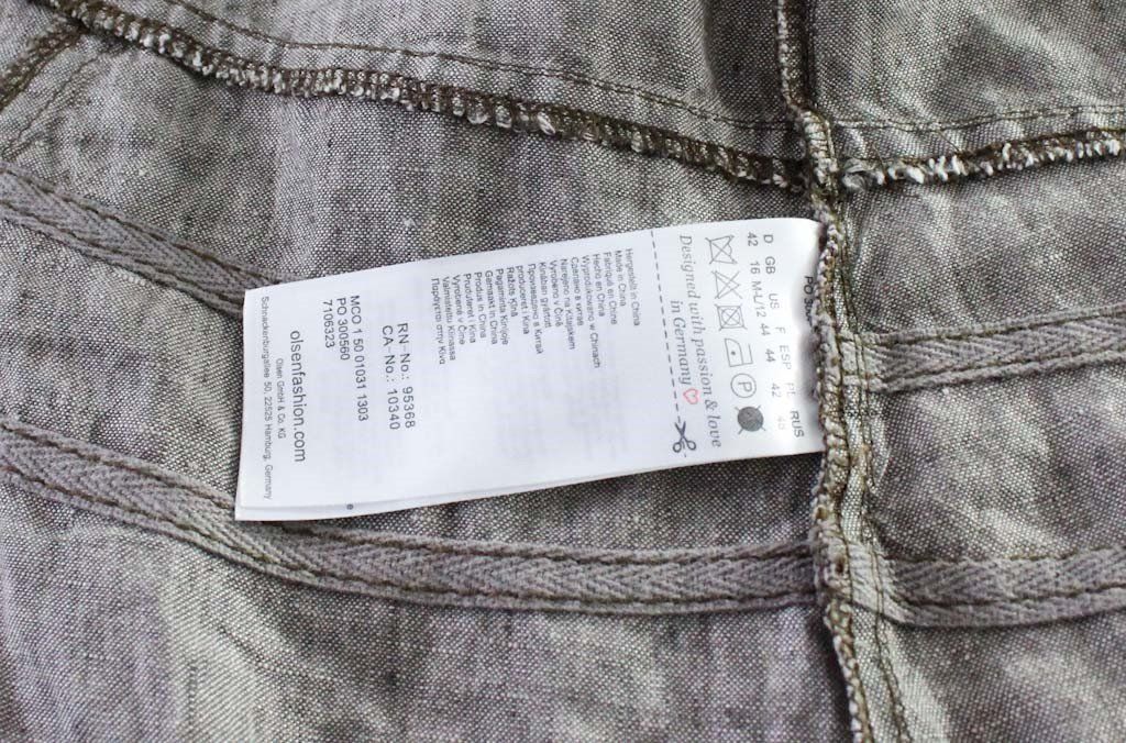 Giacche: olsen Leinen-Jacke Gr. 42 – Usato da Belp venduto da caramel-secondhand 5