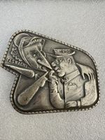 Fasnacht Basel ZUGSPLAKETTE Silber 1950