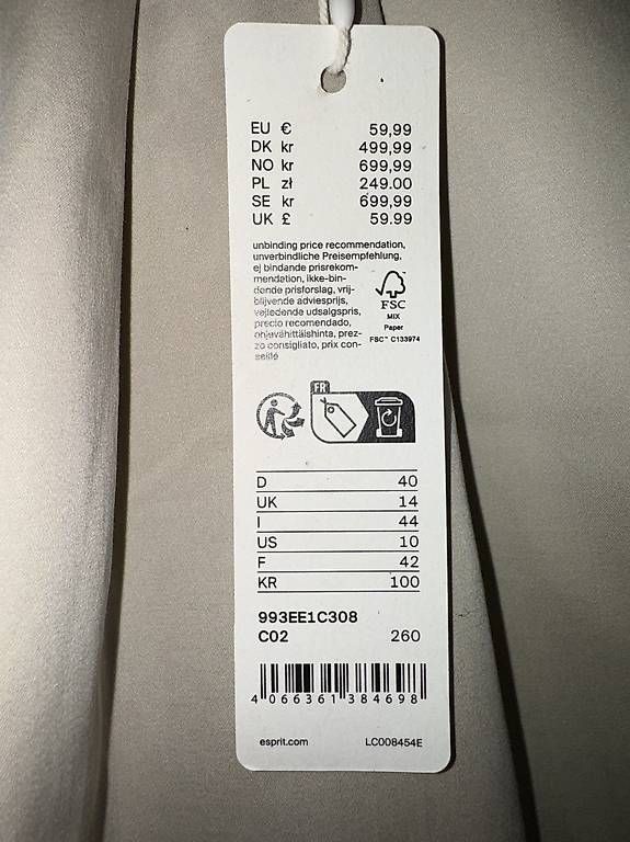 Hosen: NEU ESPRIT Satin Damen Shorts Gr. 40 – Gebraucht aus Bern von tam_vv72 2