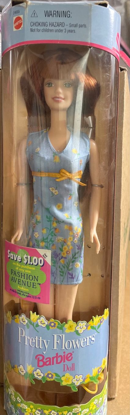 Bambole: Pretty Flowers Barbie, neu & OVP – Nuovo e nell'imballaggio originale da Zürich venduto da Sundaygirl 1