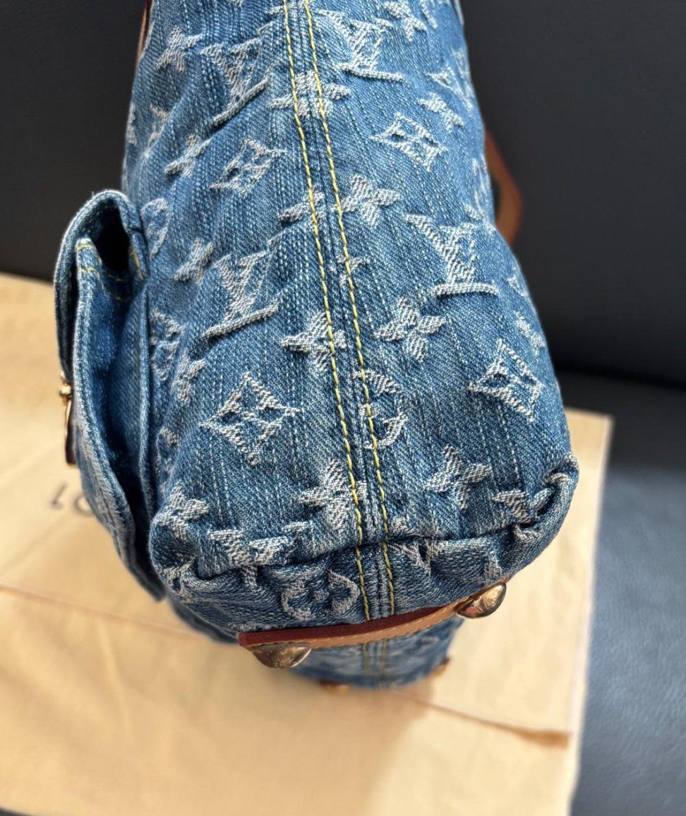 Louis Vuitton Borse da donna: ❤️ Louis Vuitton Buggy GM Denim – Usato da Eschenbach LU venduto da 2ndLove_Bag 4