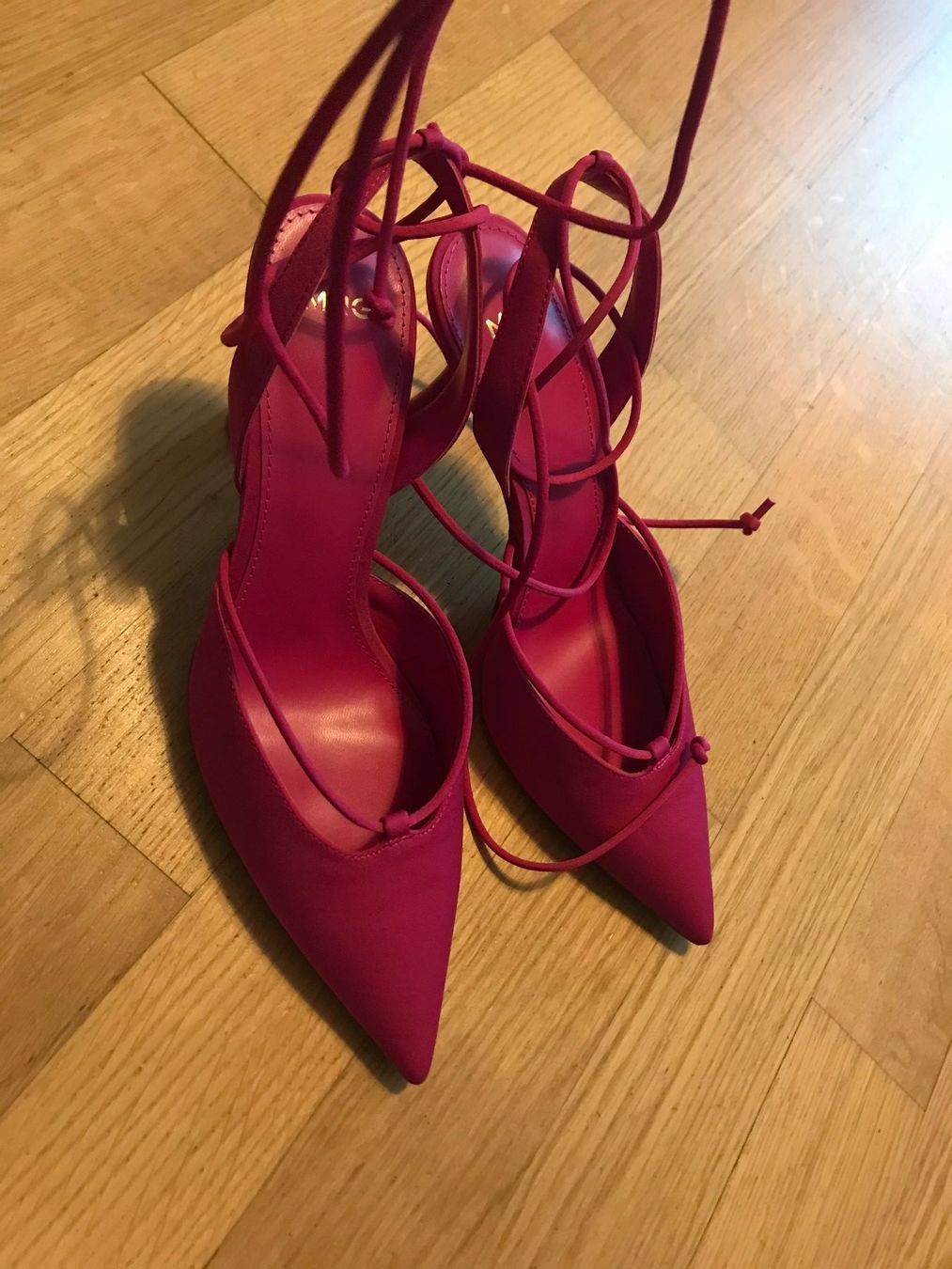 Mango Damenschuhe: Mango Pumps Pink Gr. 37 – Neu und originalverpackt aus Zürich von Salima03 1