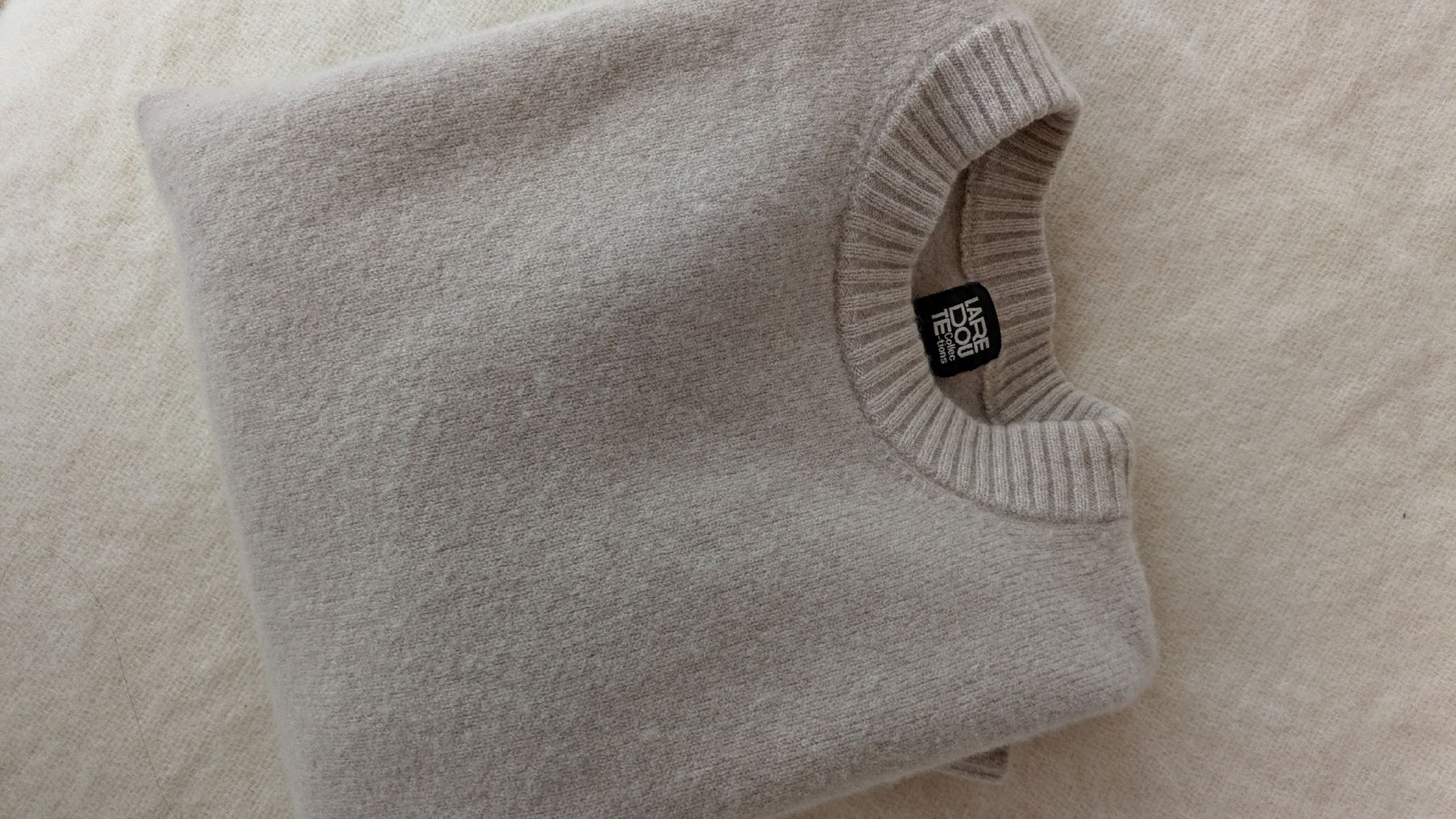 La Redoute Pulls & Sweat-shirts: Kaschmir Wolle Mischung - Pullover Taupe – D'occasion à Trüllikon par NAURELIJ 3