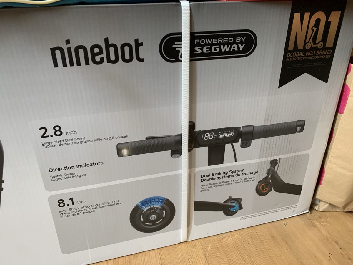 Kickboard: Ninebot E2 ll eKickScooter 25 km, 20 kmax. – Nuovo e nell'imballaggio originale da Meiringen venduto da Kathibachmann 7