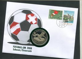 2002 Numisbrief Fussball EM 2008
