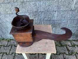 seltene antike Kaffeemühle 19. Jahrhundert