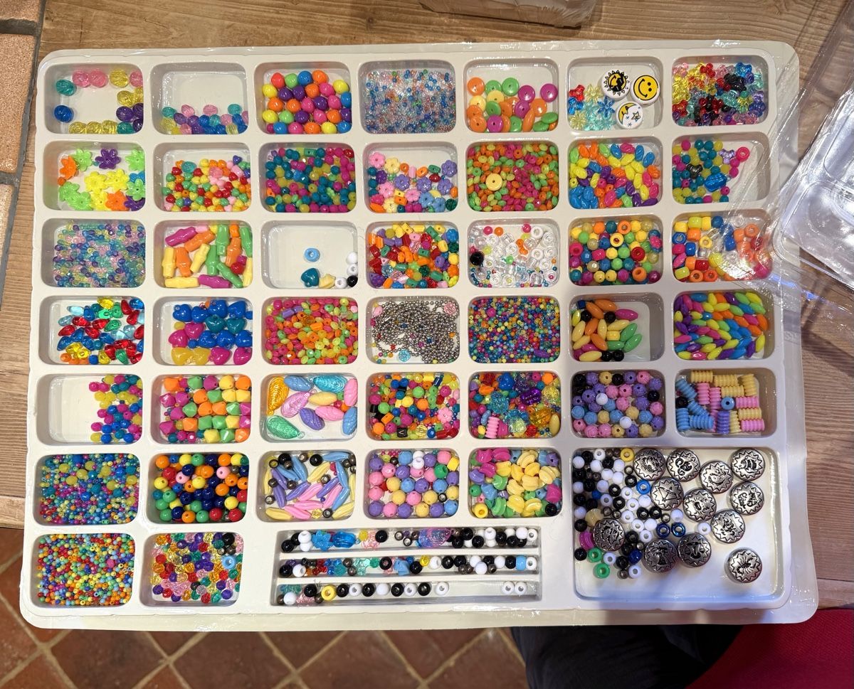 Perle (finte): 2 kits de perles-bricolages – Nuovo (secondo la descrizione) da Genève venduto da flocon06 5