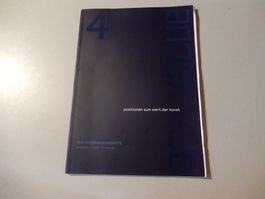 Kunst Magazin "on / value" - Positionen zum Wert der Kunst