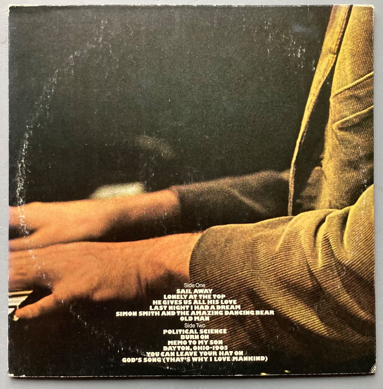 Schallplatten: RANDY NEWMAN - SAIL AWAY – Gebraucht aus Poliez-Pittet von Newtown-Records 1