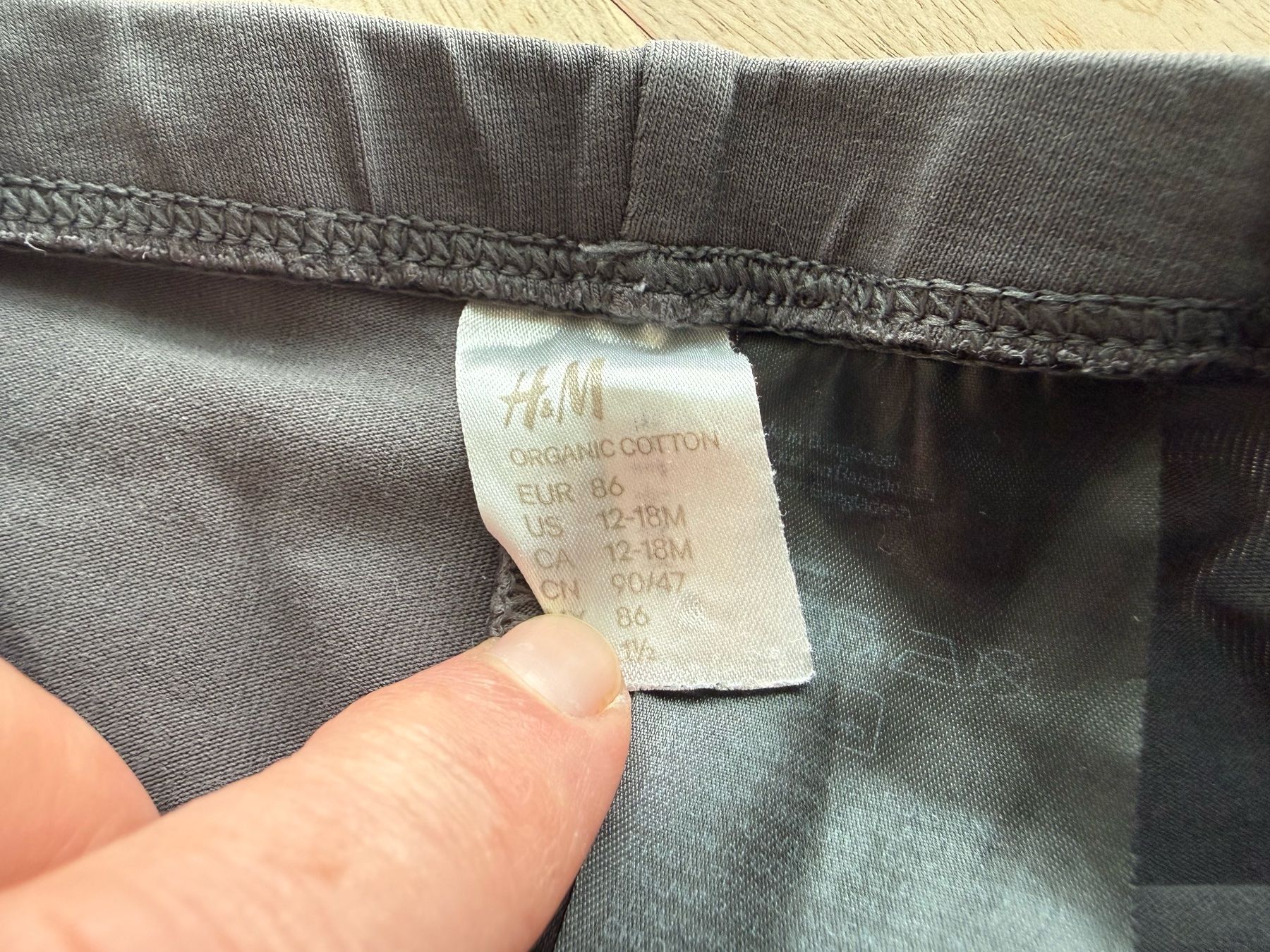 Calze & Collant: Mädchen Leggins Gr. 86, Anthrazit – Usato da Eggenwil venduto da Lissi82 1