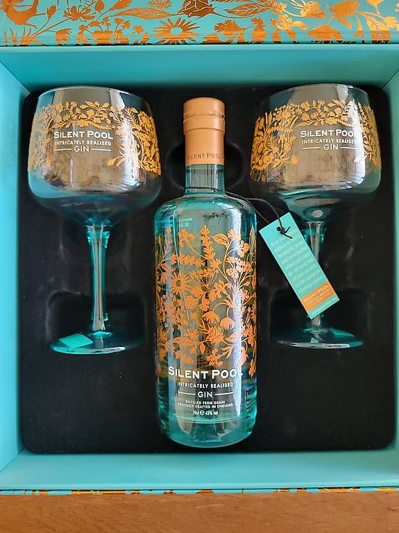 Bevande alcoliche: Silent Pool Gin Geschenkset mit Original-Geschenkbox – Nuovo e nell'imballaggio originale da Allschwil venduto da Stefanie.N 2