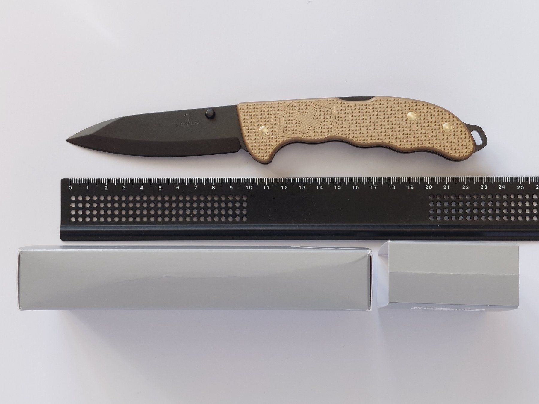 Victorinox Coltelli tascabile: Victorinox - "Evoke BS Alox Beige" – Nuovo e nell'imballaggio originale da Liebefeld venduto da Helveticus6 8