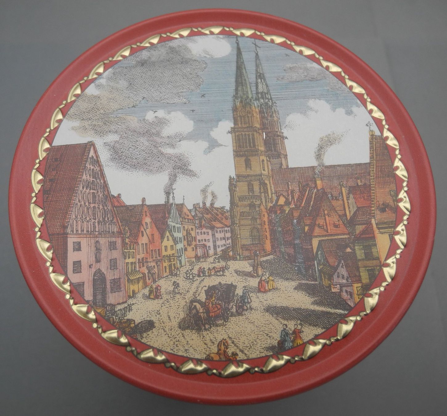 Barattoli: Retro Lebkuchen Dose "E. Otto Schmidt" Nürnberg, Nr. 213 – Usato da Kottwil venduto da Crazyrolf 3