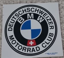 BMW Motorrad Club Schweiz Aufkleber