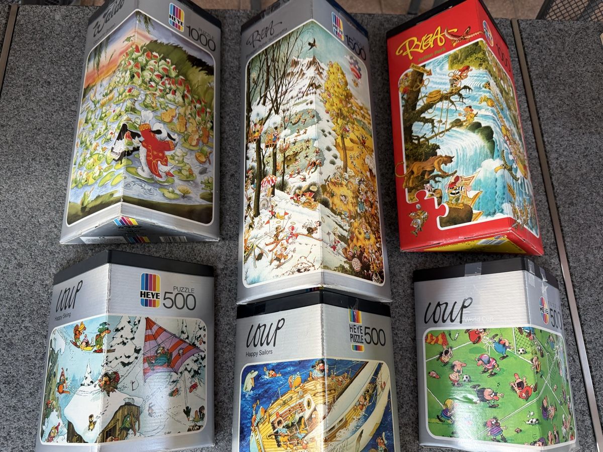 Heye Puzzle: 7 Stk Heye Puzzle Wimmelbild 1000 500 – Usato da Deitingen venduto da Himhip 1