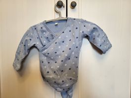 Alles ab 1CHF: Langarm Wickelbody Sterne, Grösse 62