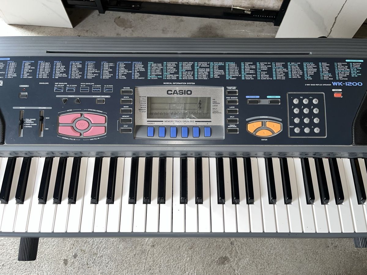 Casio Strumenti musicali: Casio WK-1200 Keyboard 🎹 – Usato da Flamatt venduto da jri_222h 4