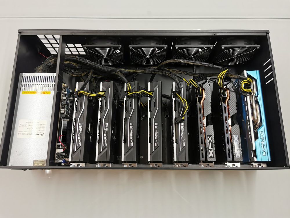 Mining Rig 8x 580 8GB Grafikkarten (Gebraucht) in Steinen für CHF 671 ...