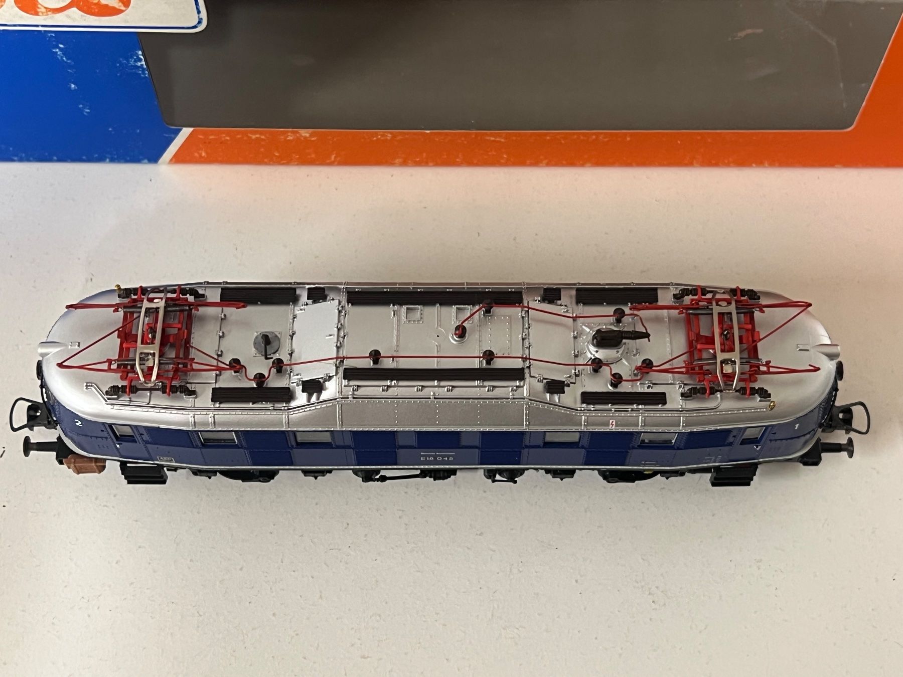 Roco Modellini di ferrovie: Roco 43972 DB E 18 AC Analog H0 – Usato da Geroldswil venduto da TopTrain54 5