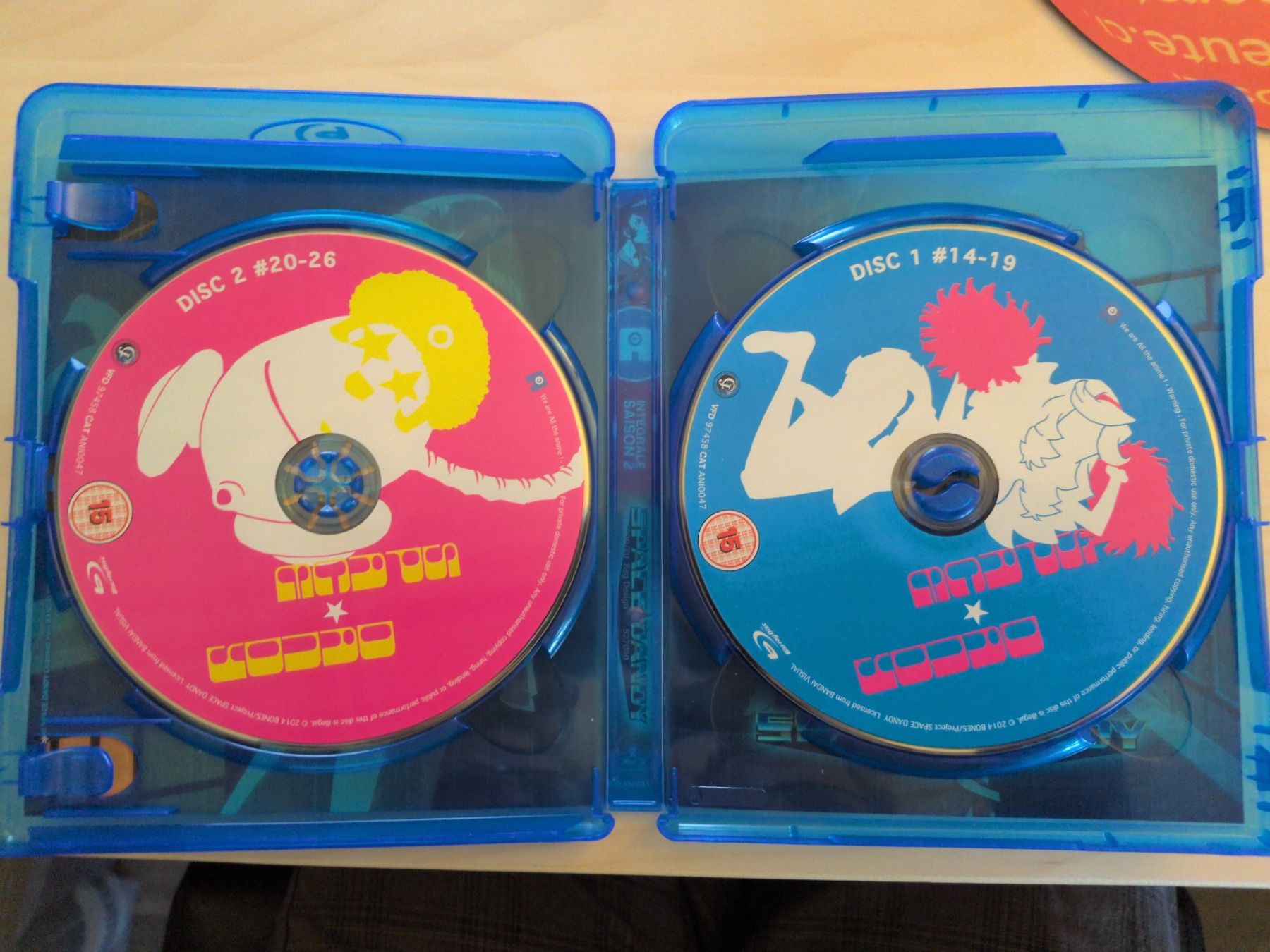 Tous les DVDs: Space Dandy Intégrale Saisons 1 & 2 Blu-ray FR – Neuf (Voir description) à Gland par Kyostal 4