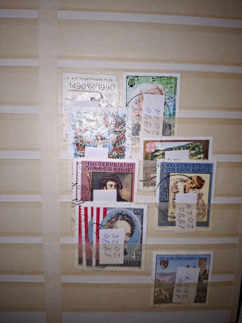 Tutti i francobolli: Briefmarkensammlung Österreich  – Usato da Balgach venduto da SIMEON27 7