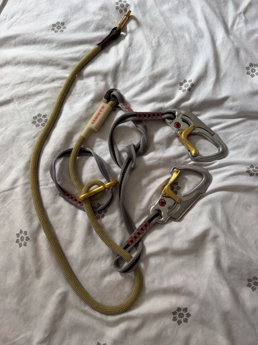 Kletterwände & Klettergriffe: Set de via ferrata Mammut – Gebraucht aus Sembrancher von cha_x76c