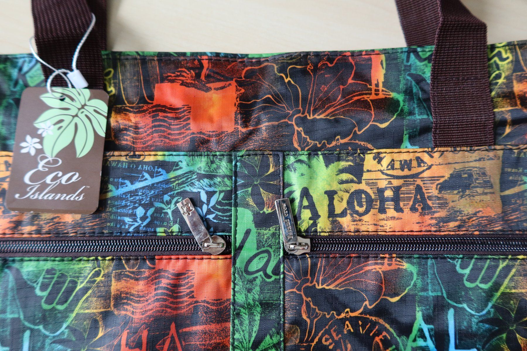 Taschen: Robuster Shopper aus Hawaii, 50x30cm - NEU – Neu und originalverpackt aus Zürich von Piki7 2