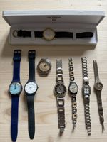 Konvolut Armbanduhren, 8 Stück, Swatch/Grovana/Ferrari