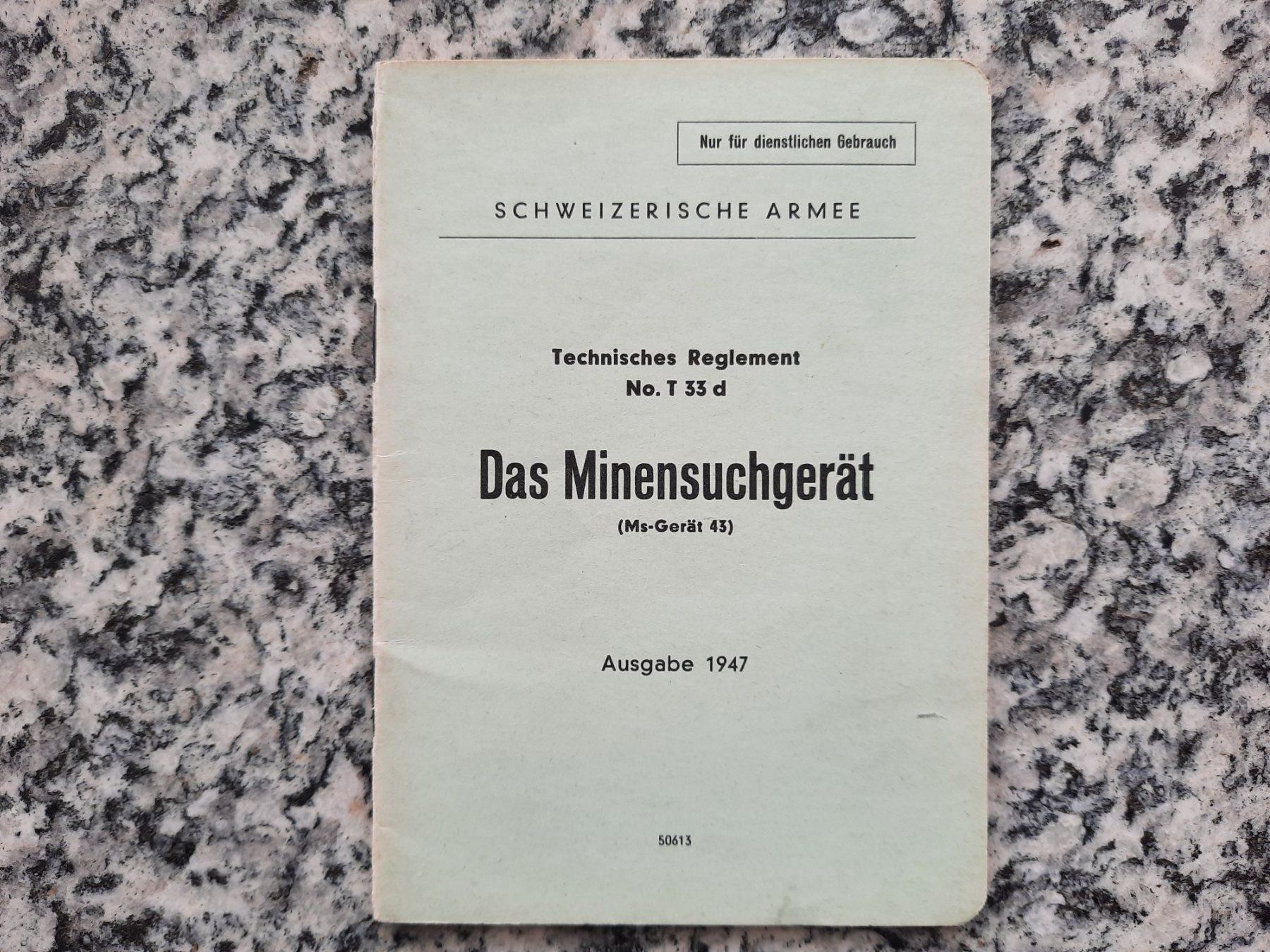Libri: Das Minensuchgerät (Ms-Gerät 43) – Usato da Ruswil venduto da Sammlergeist