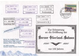 100 Jahre Berner Oberland-Bahnen