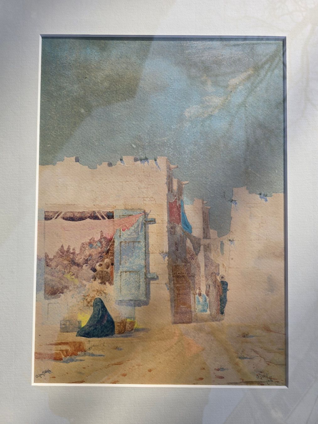 Dipinti: Bild: Aquarell Ägypten – Usato da Romanshorn venduto da Rachacha 2