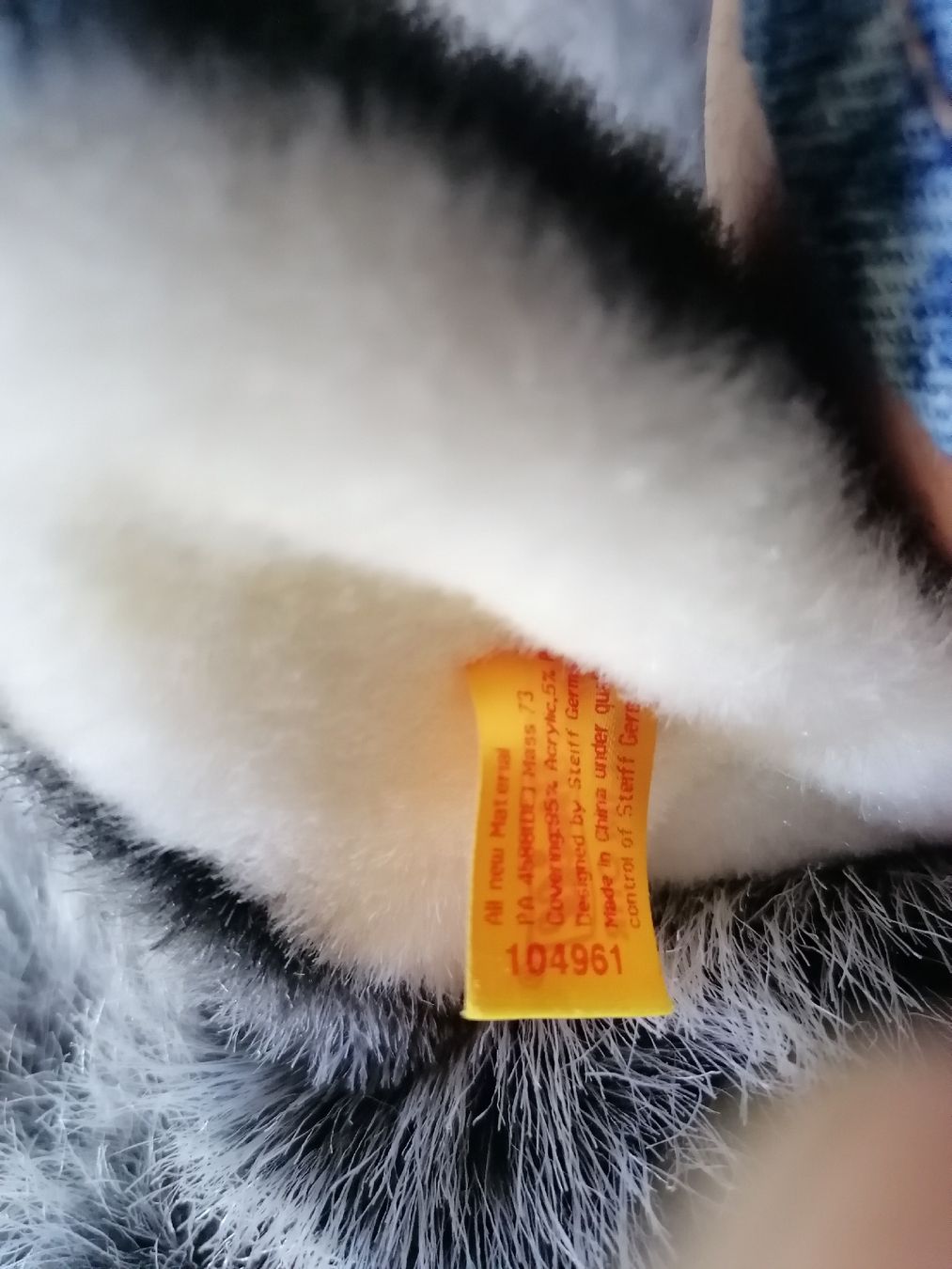 Steiff Spielzeuge: Steiff Hund Husky Sehr Gross – Gebraucht aus Biberist von troedlerheinz 5