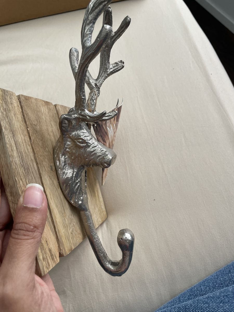 Tutte le decorazioni: Boltze hanging hook deer / stag – Nuovo e nell'imballaggio originale da Rüschlikon venduto da Sukhi_H 1