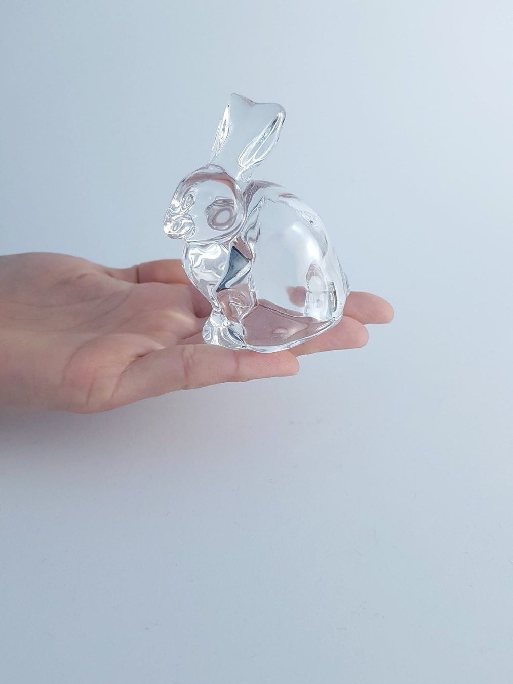 Alle Dekorationen: Nido Hase sitzend Transparent Glas – Gebraucht aus Brugg AG von swiss.sales.force 2
