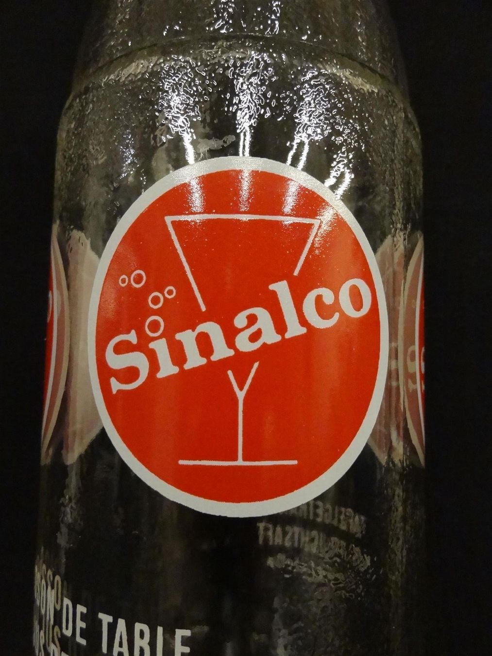 Bicchieri, Caraffe & Bottiglie: alte Flasche SINALCO 67 1968 BÜLACH – Usato da Kerzers venduto da Flaschenposten 5