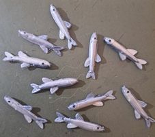 10 poissons gris 35 mm Fischli
