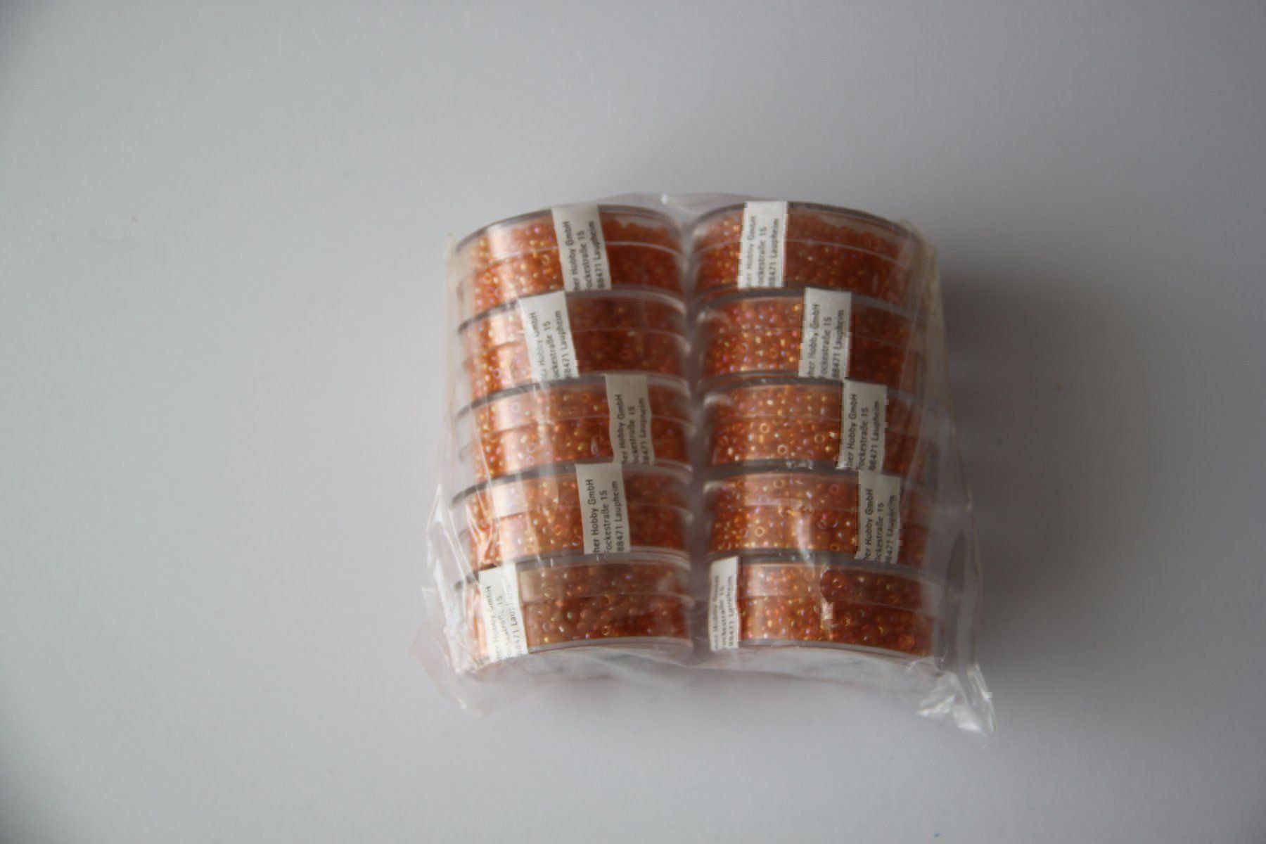 Perle (finte): 10 Pack Rocailles Perlen 2mm, OVP – Nuovo e nell'imballaggio originale da Walterswil SO venduto da peiper2