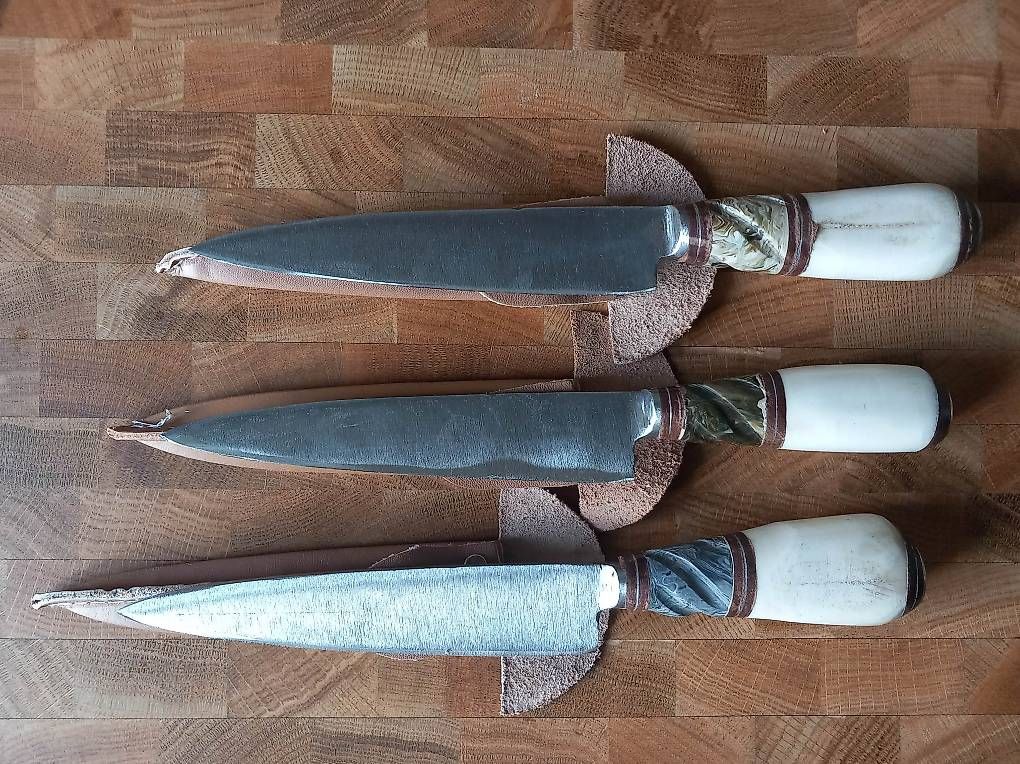 Messer: 3 Argentinische handgemachte Gaucho Messer – Neu (gemäss Beschreibung) aus Lugano von latinmarkt 2