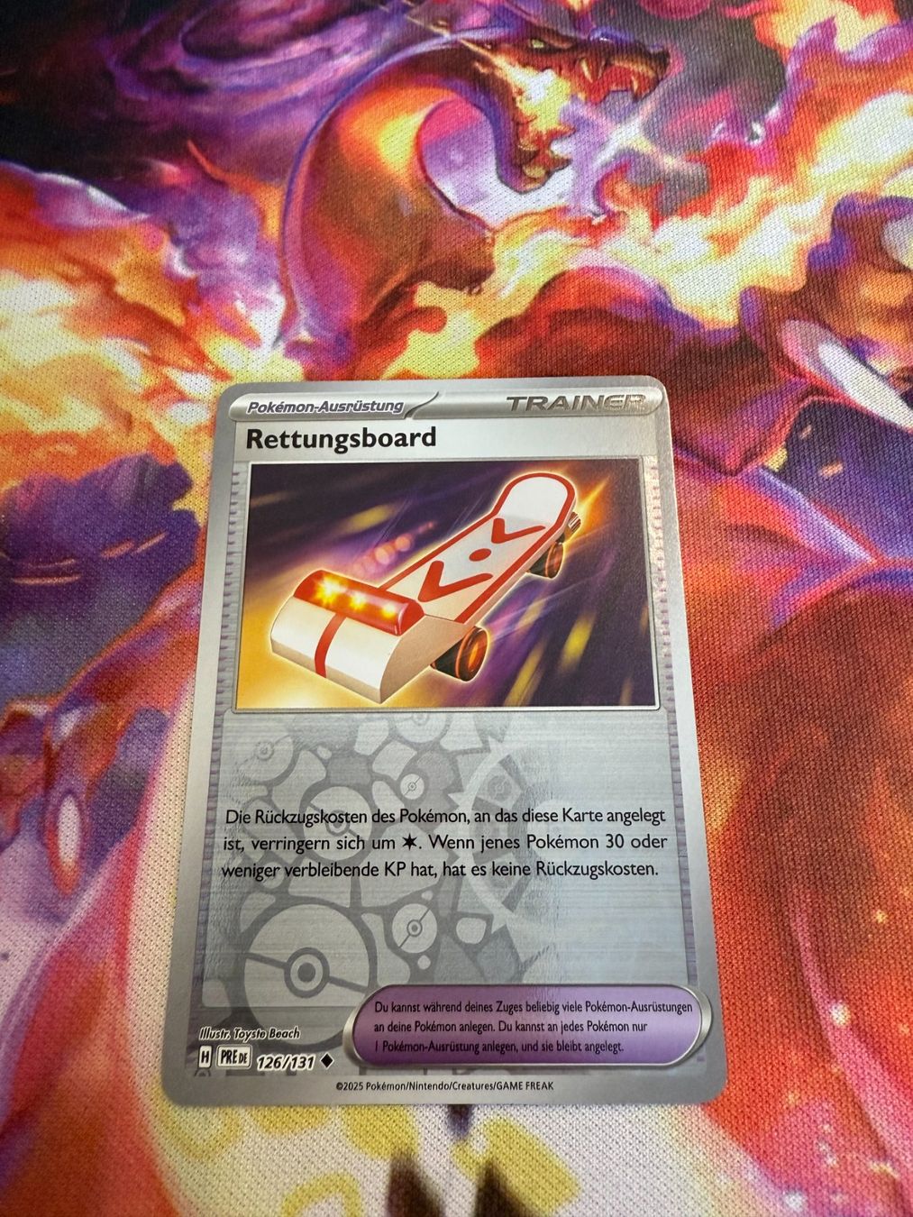 Pokémon Carte collezionabili: Rettungsboard (PRE 126) / Reverse Holo – Nuovo (secondo la descrizione) da Bülach venduto da CherryBlu